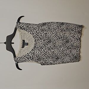 Josephine Chaus leopard sweater tank